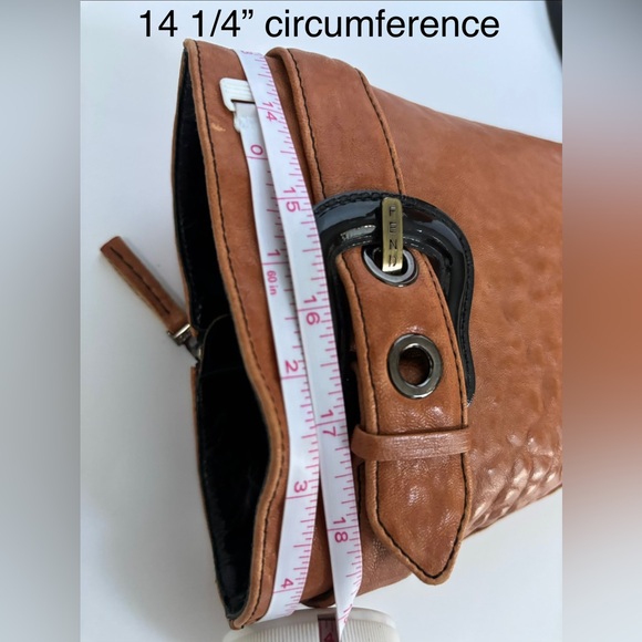 Fendi B-Buckle Tall Leather Boots | Tan | New Without Tags|35|Gorgeous Leather - Picture 12 of 12